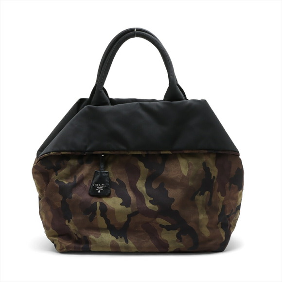 Prada Handbags - Prada Tessuto Camouflage Nylon Tote Bag